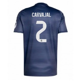 Real Madrid Daniel Carvajal #2 Borte skjorte 2025-26 Kortermet